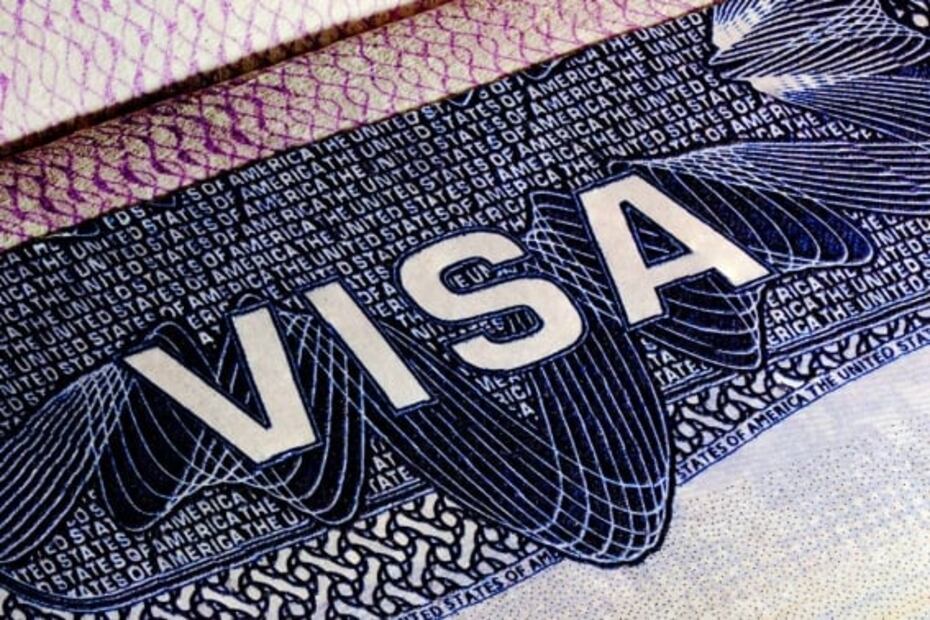 Visa americana. Foto: Archivo EL UNIVERSAL