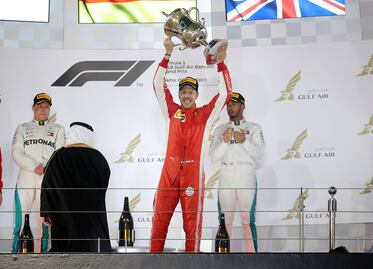 Sebastian Vettel se lleva el GP de Bahréin