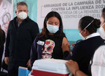 Inicia campaña de vacunación contra influenza en Edomex