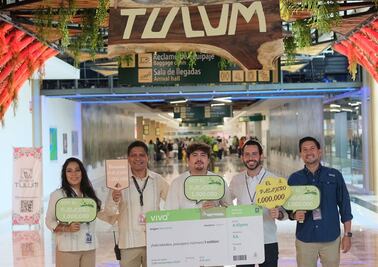 Aeropuerto de Tulum recibe al pasajero 1 millón; es un día histórico para Quintana Roo: Mara Lezama