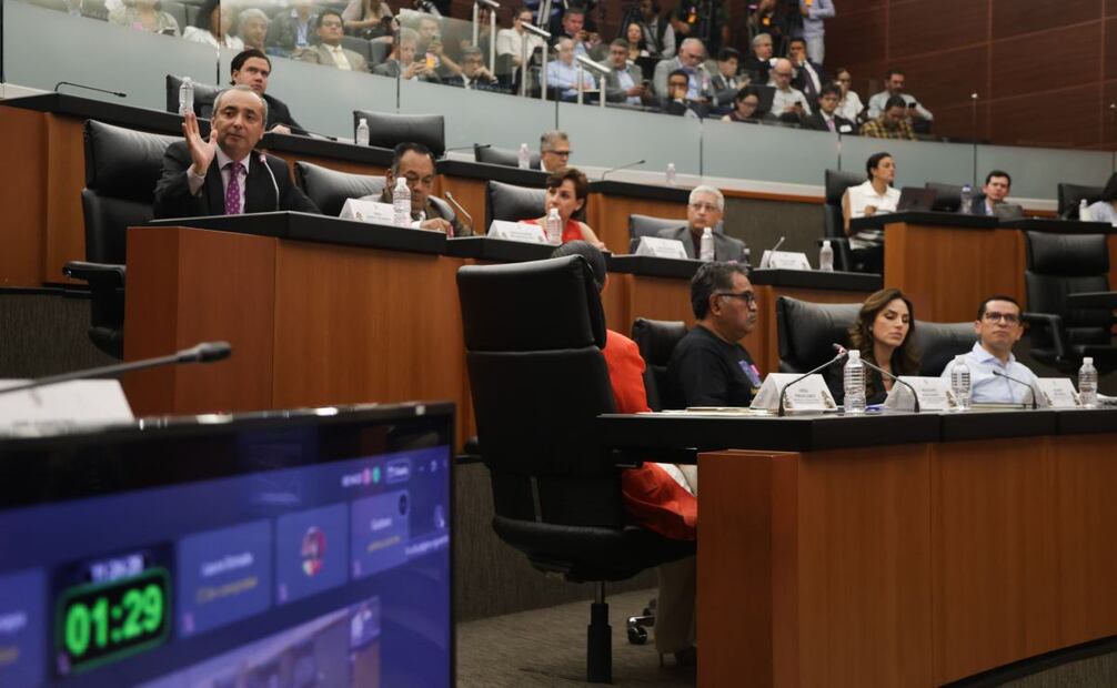 Senado en conversatorios sobre la Ley de Telecomunicaciones. Foto: Carlos Mejía/EL UNIVERSAL