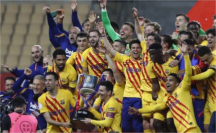 Barcelona golea al Athletic; es campeón de la Copa del Rey 2021