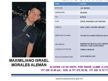 Detienen a adolescente acusado de matar a un policía auxiliar; estaba reportado como desaparecido