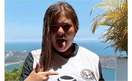 ¿No le gustó la nueva playera del América a la hija del ‘Piojo’?