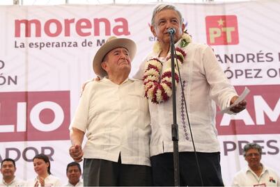 Abuelo de Manuel Velasco asegura que su nieto respalda a AMLO