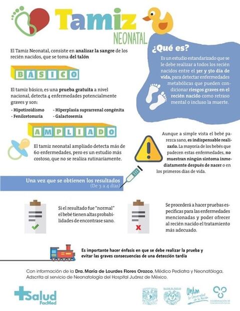 ¿En qué consiste la Prueba del Tamiz Neonatal?