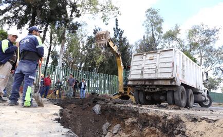 Prevén que trabajos en socavón de Eduardo Molina finalicen en la madrugada