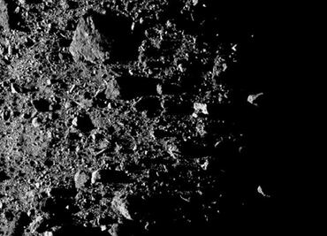 Así se ve el polo norte del asteroide Bennu
