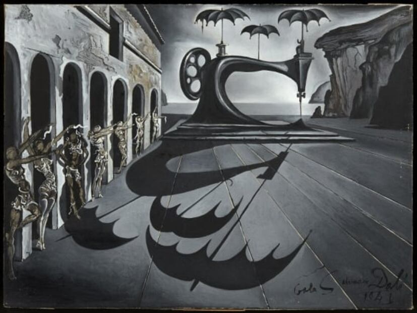 La obra que Dalí hizo para una película, pero que no se usó por pleitos en la producción