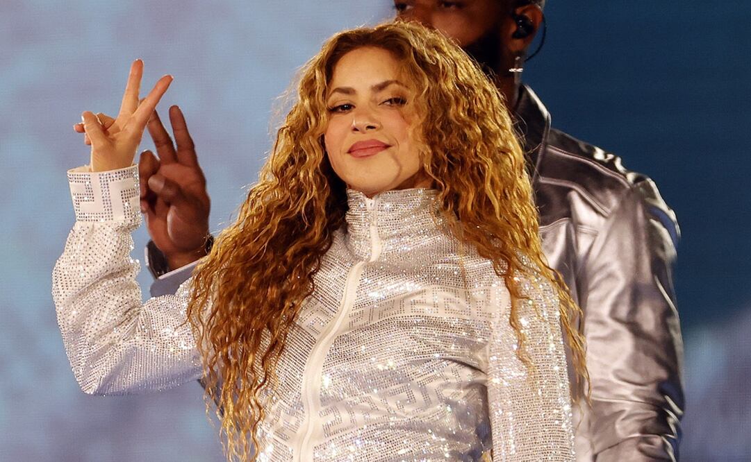 La cantante colombiana Shakira en el estadio El Campín en Bogotá (Colombia).  como parte de la gira 'Las mujeres ya no lloran'. EFE/ Mauricio Dueñas.