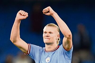 Erling Haaland considera que Pep Guardiola es "el mejor entrenador del mundo"