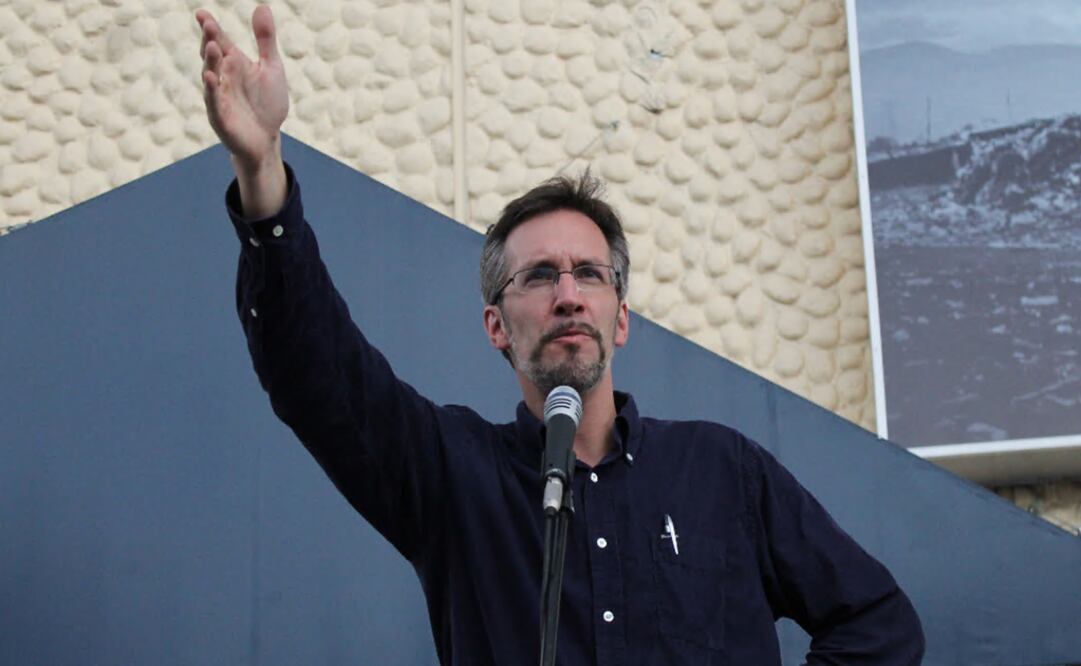 John Ackerman is an academic and political activist - Photo: Lucía Flores/EL UNIVERSAL