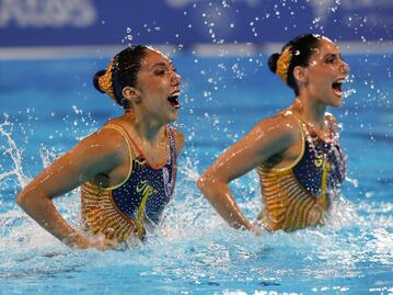 México gana plata en nado artístico dueto en Panamericanos