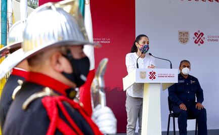 Sheinbaum anuncia incremento salarial para bomberos capitalinos el próximo año