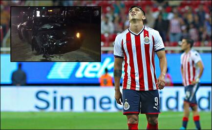 Alan Pulido involucrado en accidente automovilístico