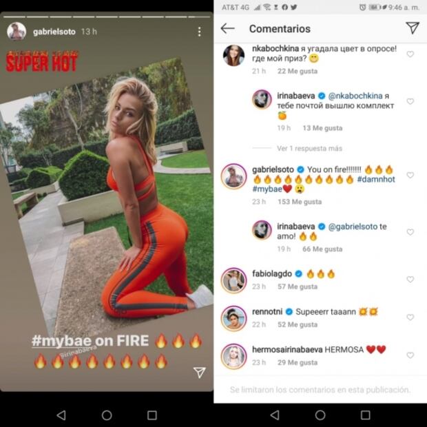 Irina Baeva incendia las redes sociales luciendo un conjunto deportivo