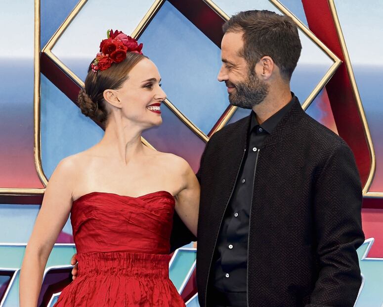Benjamin Millepied y Natalie Portman. Foto: Clasos e Instagram