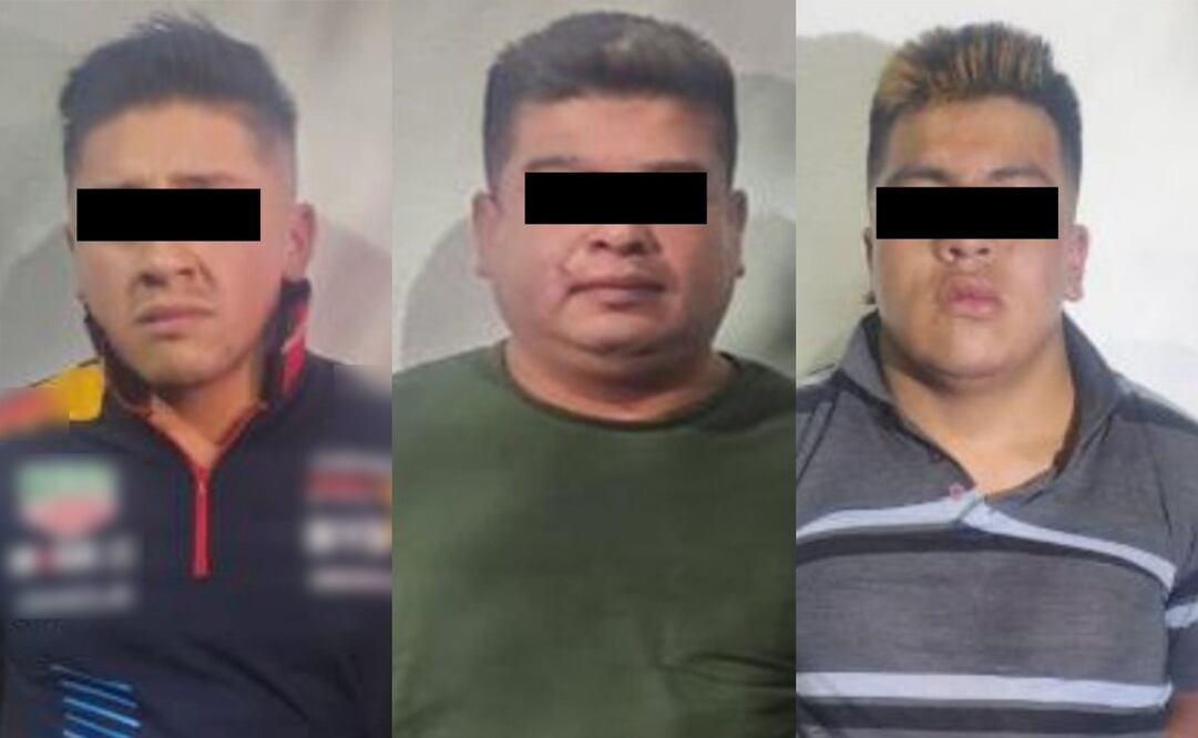 La policía de la Ciudad de México, informó que detuvieron a tres integrantes de la célula delictiva “Los Estúpidos”. Foto: Especial