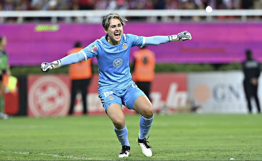Blanca Félix celebrando con las Chivas Femenil - FOTO: Imago7
