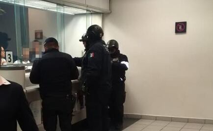 Sujetos armados asaltan banco en Neza; no hay detenidos