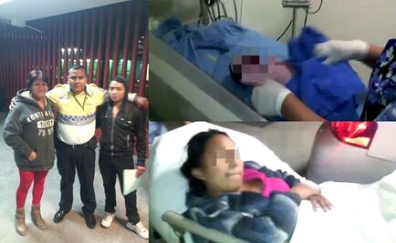 Mujer da a luz en patrulla de policía de tránsito en Tláhuac