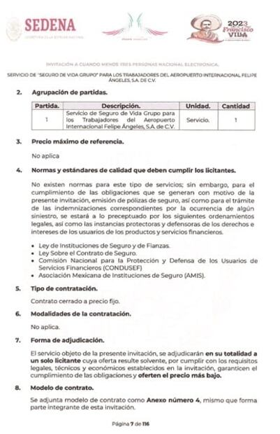 Consienten a trabajadores del AIFA con seguro de vida