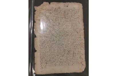 EU recupera y entrega a México carta de Cortés