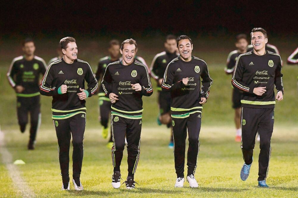 El último entrenamiento del Tricolor previo al duelo fue a puerta cerrada (IMAGO7)