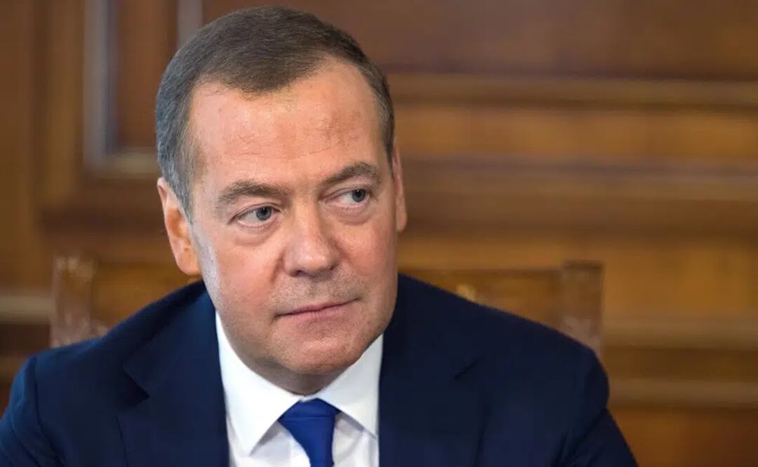 Dmitry Medvedev, expresidente ruso y actual vicepresidente del Consejo de Seguridad de Rusia. FOTO: AP
