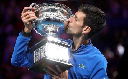 Djokovic festeja con sus aficionados