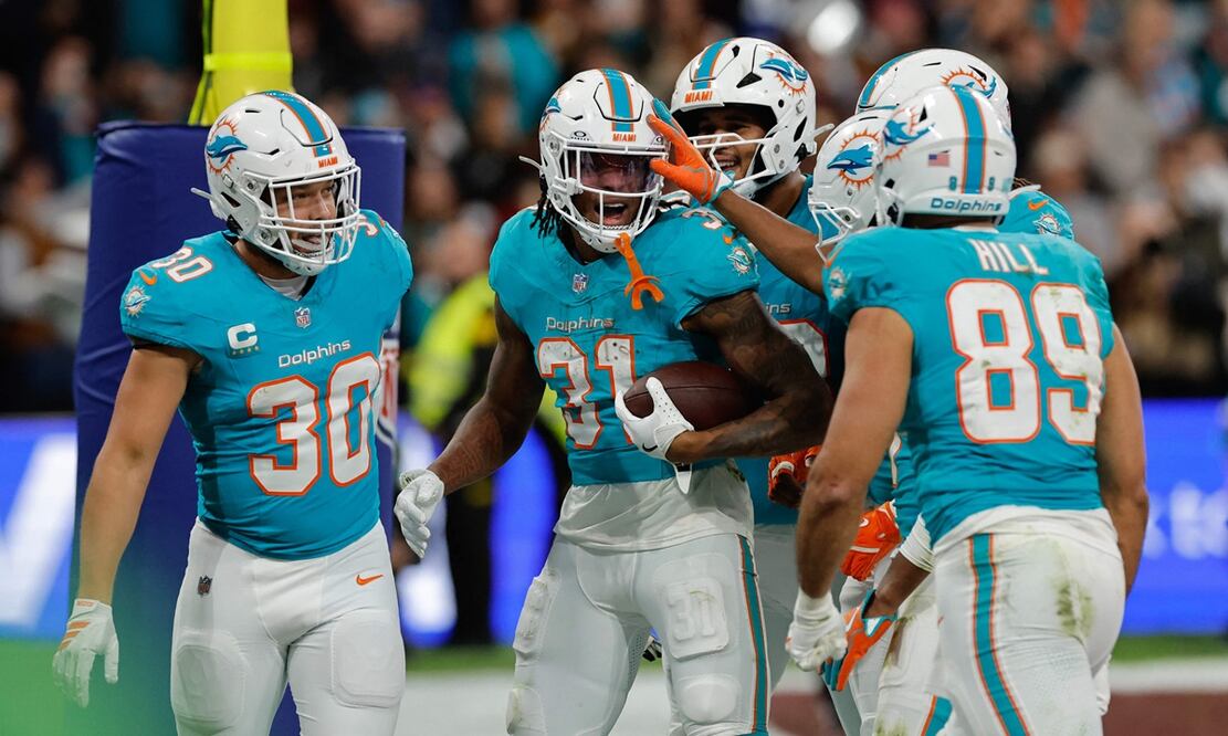 Dolphins conquista histórico triunfo en Madrid / Foto: AFP