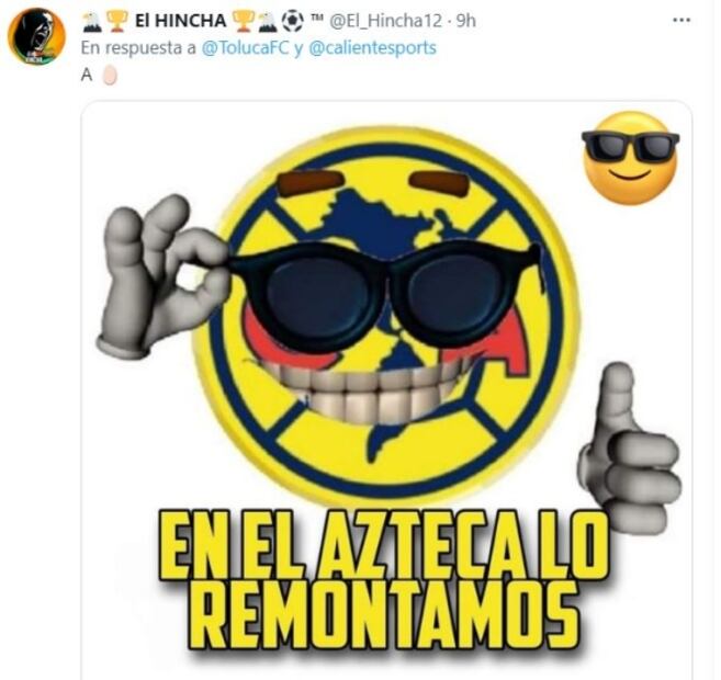 América perdió ante Toluca y fue víctima de los memes