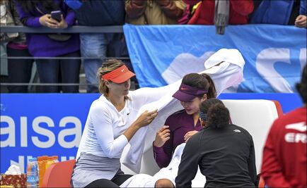 El noble gesto de Maria Sharapova con una joven rival