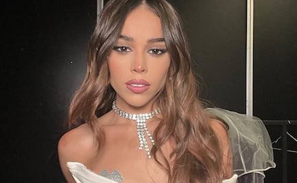 Danna Paola es captada de fiesta y junto a un misterioso hombre enmascarado