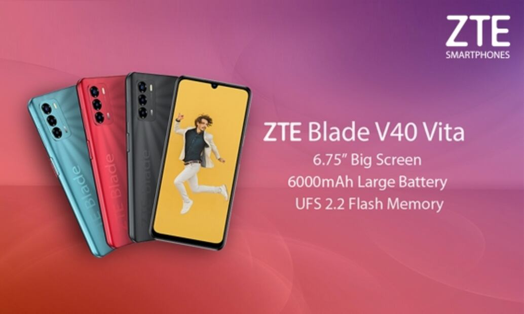 ZTE presenta la Serie Blade V40 en el MWC 2022