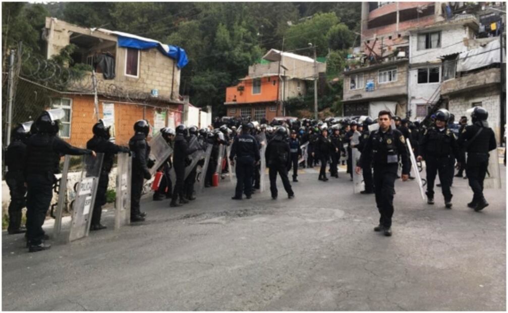 Intentan linchar a supuesto ladrón en Cuajimalpa; se desata altercado con policías