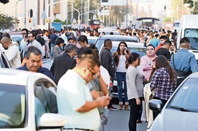Otro sismo... fue de 7.2 y causa pánico