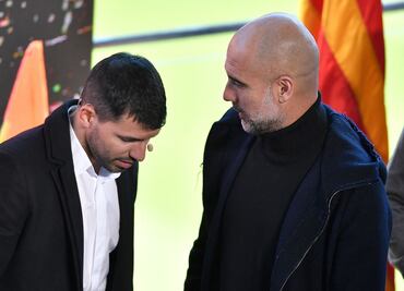 Pep Guardiola: Agüero es muy inteligente, sabe que la vida está por encima de todo