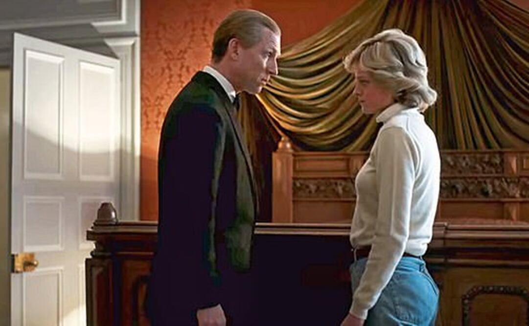 En la serie de Netflix, hay un desencuentro entre Felipe y Diana