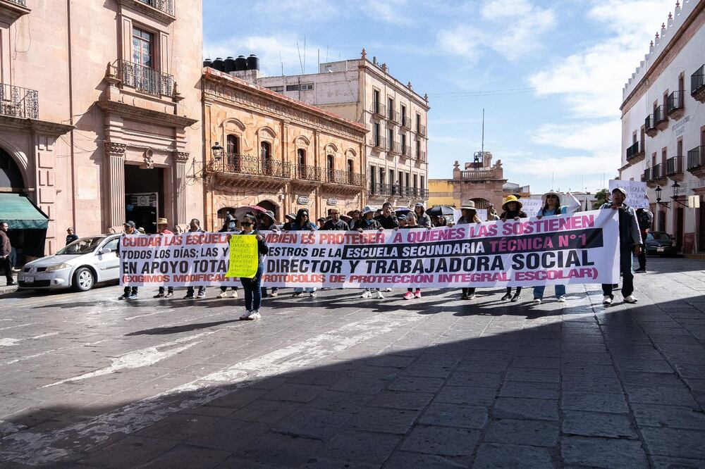 Protestas de la CNTE en Zacatecas. Fotos: Diana Valdez/ EL UNIVERSAL