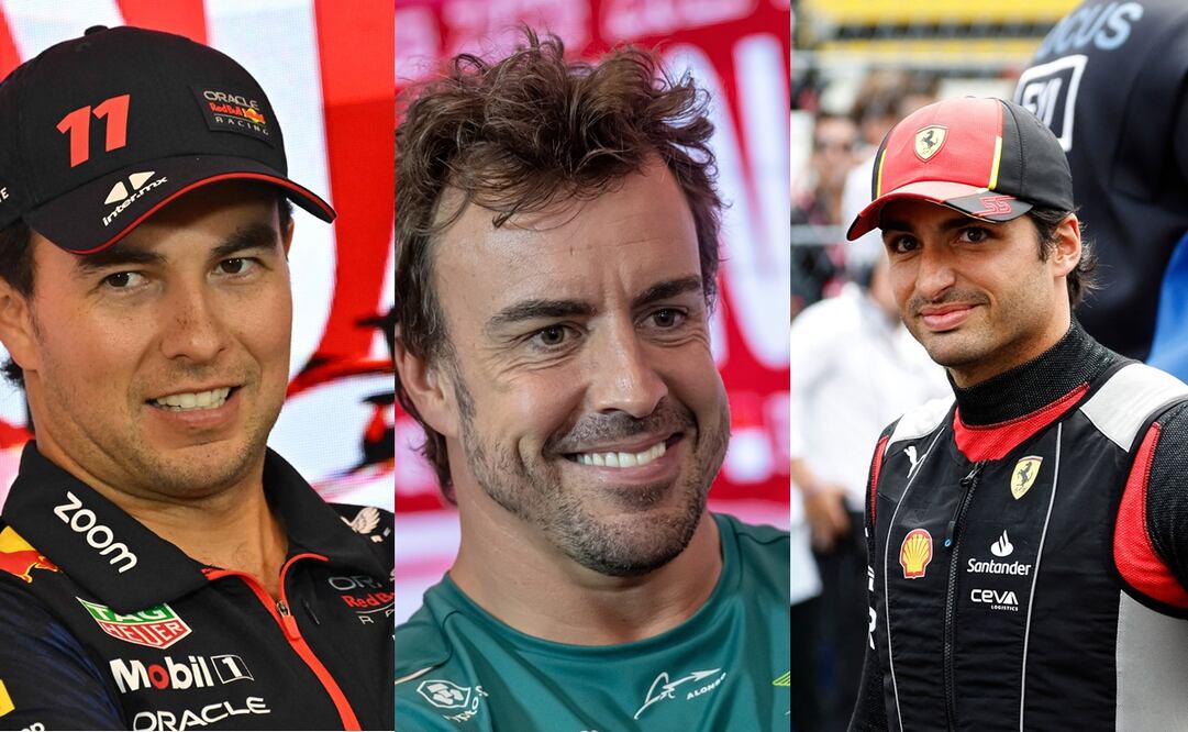 Checo Pérez recibió reclamos de Fernando Alonso y Carlos Sainz / Foto: Especiales