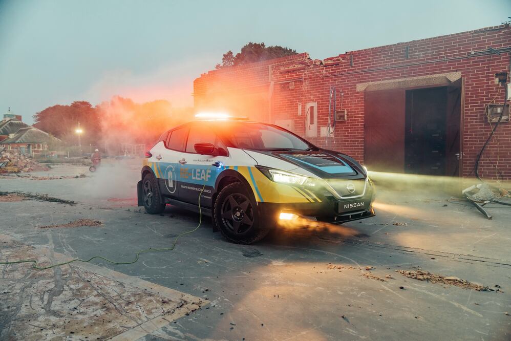 Nissan Re-Leaf: energía segura ante emergencias