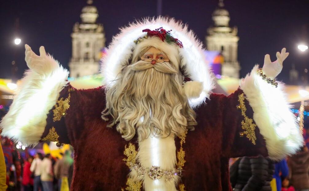 Santa Claus.  Foto: Luis Camacho / EL UNIVERSAL