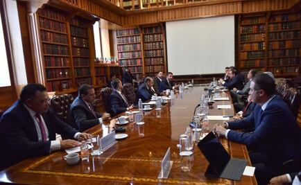 Se reúne Navarrete Prida con gobernadores del PRI