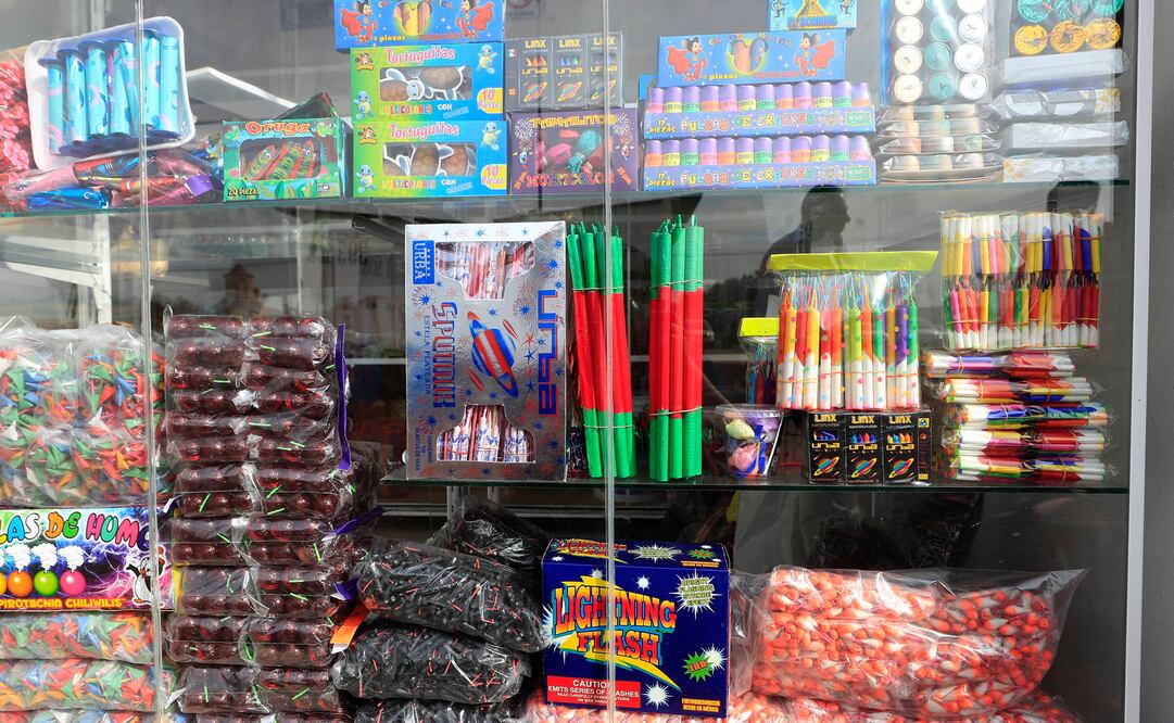 Pirotecnia. Foto: Archivo/ EL UNIVERSAL