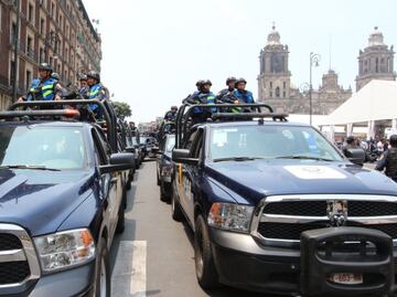 SSP y PGJ blindan CDMX con operativo contra delincuencia