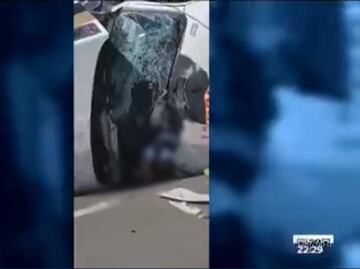 Vuelca tráiler en autopista Xalapa-Perote y pobladores hacen rapiña mientras conductor agonizaba