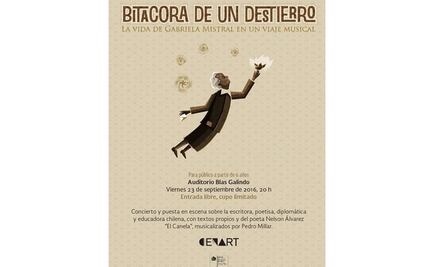 Con música y poesía rendirán homenaje a Gabriela Mistral