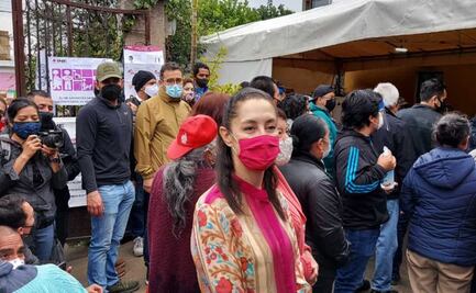 "Confío en que la gente salga a votar", dice Sheinbaum tras emitir voto