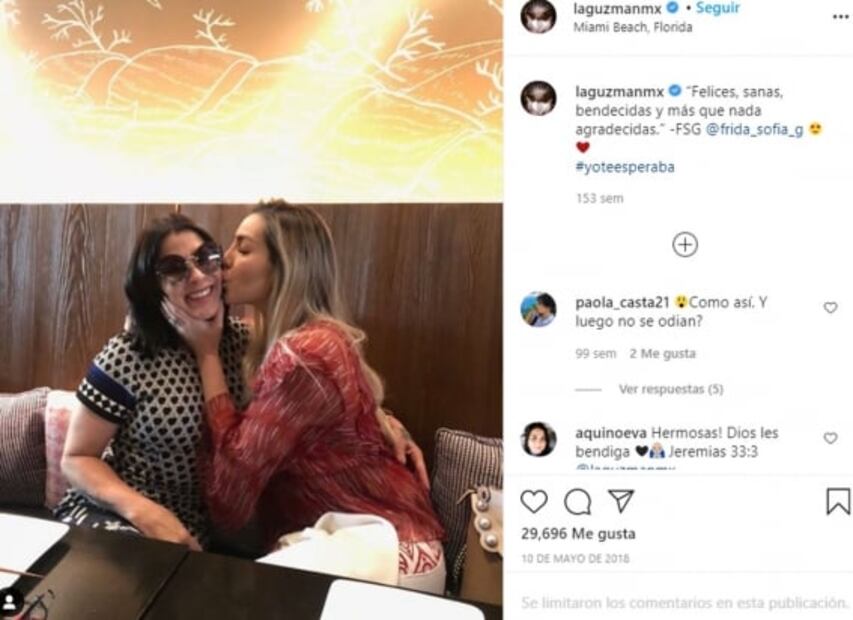 Frida Sofía no pudo ser diagnosticada en la adolescencia con TLP